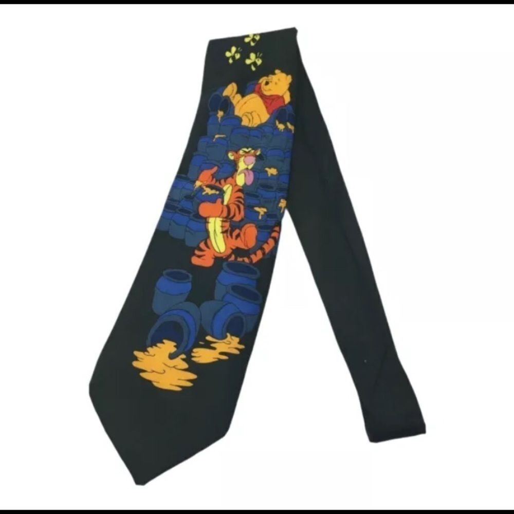 Winnie the Pooh and Tigger Neck Tie Timeless Elegance & Whimsy